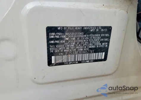 2014 Subaru Forester 2.0Xt Touring from USA, damaged, VIN JF2SJGMC8EH462741